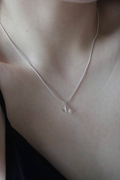 水晶蛇骨項鍊 S9252