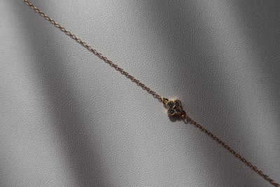 四葉小花手鍊 14KGF1