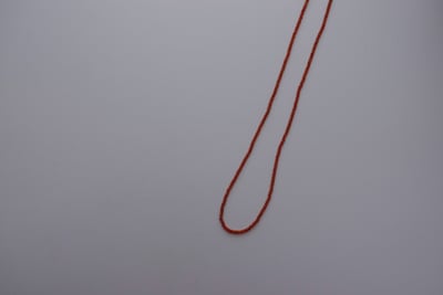 細閃紅瑪瑙項鍊 S9252