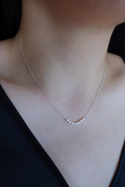 珍珠微笑項鍊 S9254