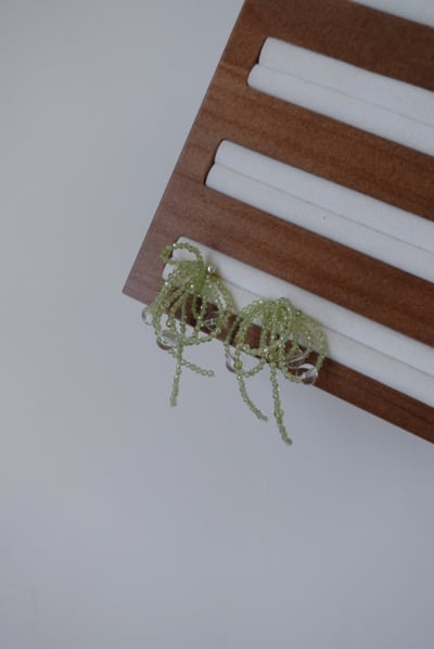 垂茉莉耳環 S9255