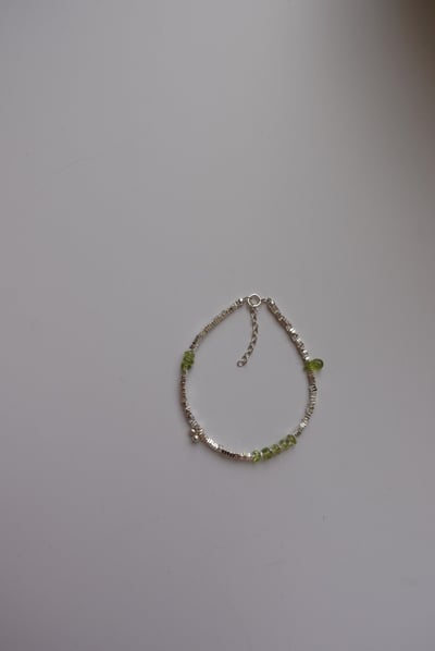 碎銀橄欖石手鍊 S9251
