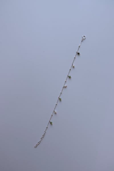 碧璽珍珠垂墜手鍊 S9253