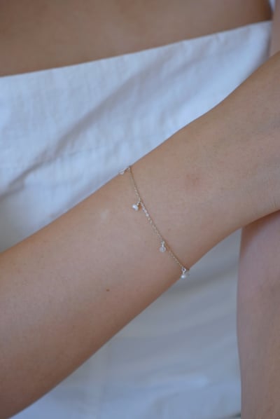 天然石垂墜手鍊 S9258