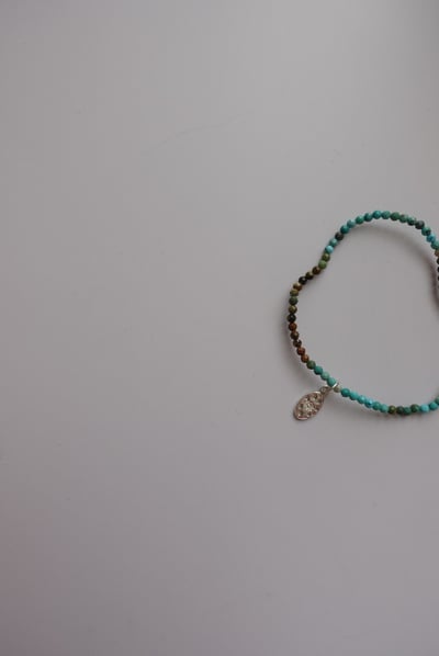 遠山 綠松石彈性手鍊 S9252