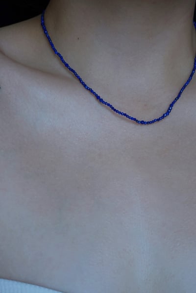 青金石 兩戴項鍊 S9252