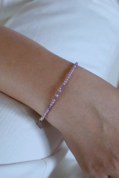 紫雲母 手鍊 S9254