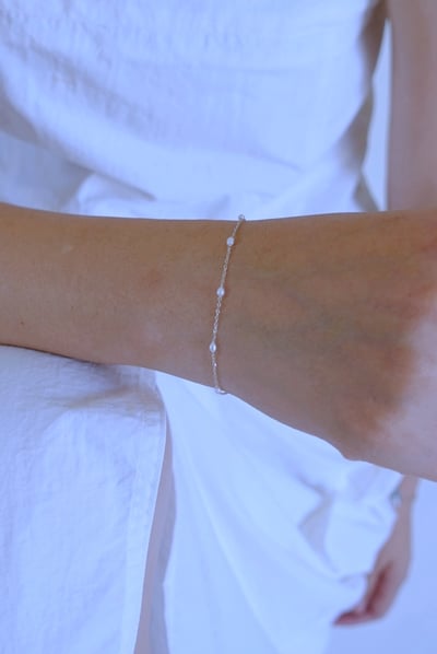 天然石間隔手鍊 S9253