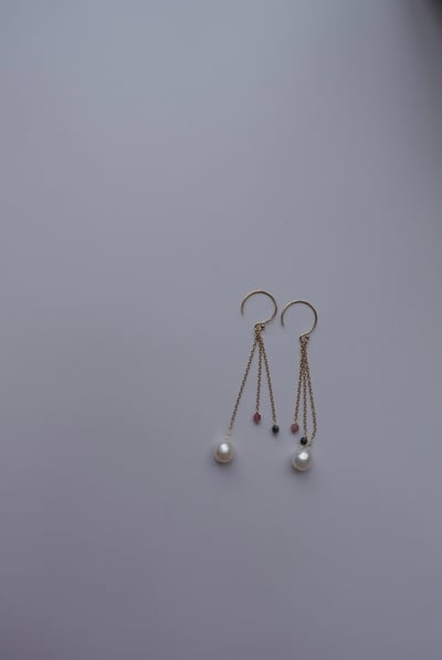 綜合糖耳環 14KGF2