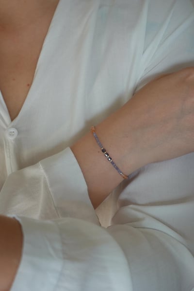 晚霞 坦桑石手鍊 S9251