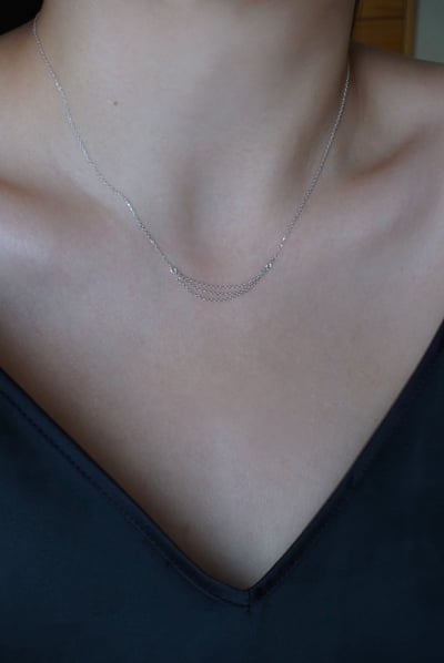 Classic 三層閃閃項鍊 S9251