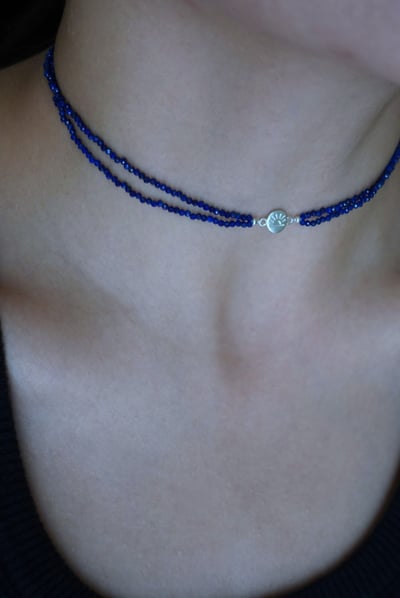 雙層青金石頸鏈 S9254