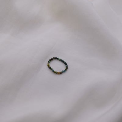 天然石彈性珠戒13