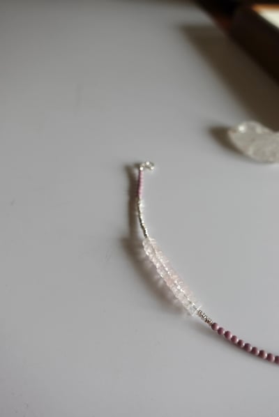紫棉花手鍊 S9252
