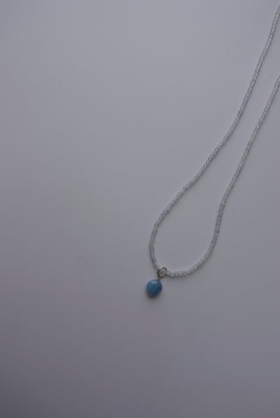 海藍寶項鍊 S9252