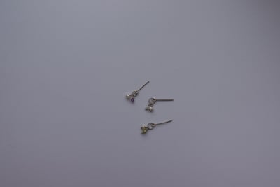 小星球耳環 S925 單個2