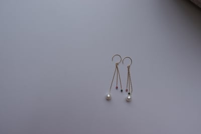 綜合糖耳環 14KGF3