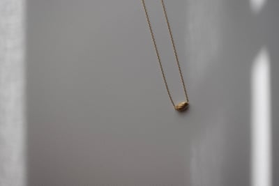 Classic 扭紋橄欖項鍊 14KGF3