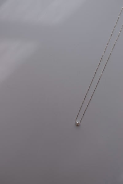 單顆小珍珠項鍊 S9251