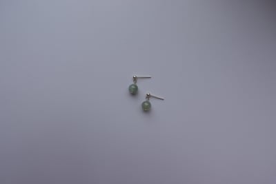 玉石垂墜耳環 S9252