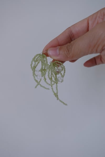 垂茉莉耳環 S9254