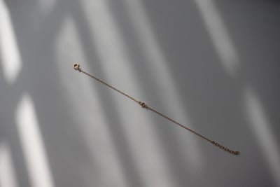 小圓鋯石手鍊 14KGF2