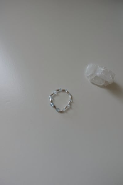 疊浪 彈性戒指 ③4