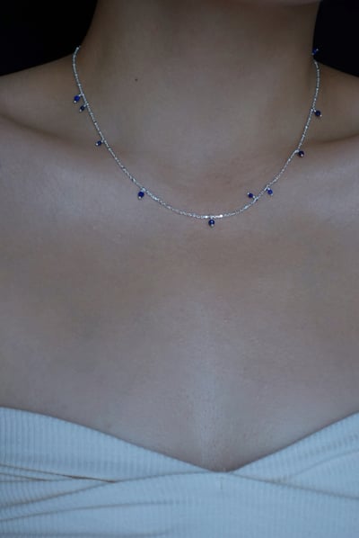 星夜 青金石項鍊 S9251