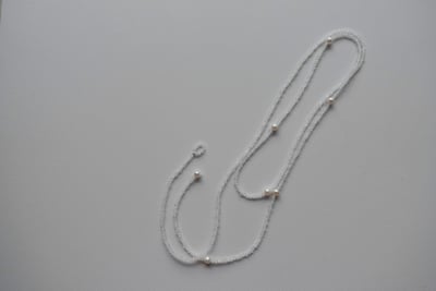 月光石珍珠長項鍊 S9259