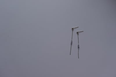 糖果造型坦桑石耳環 S9252