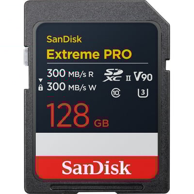SanDisk SDXC 128G 300MB V90