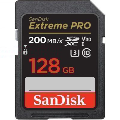 SanDisk SDXC 128G 200MB