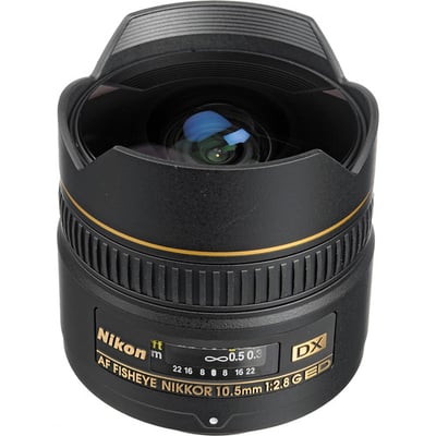 AF DX fisheye 10.5mm f2.8G ED1
