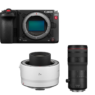 Canon C50 & RF 70-200mm Z & RF 2X1