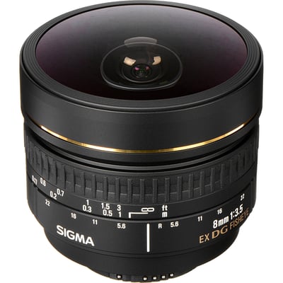 Sigma 8mm f3.5 EX DG for Canon EF (fisheye)1