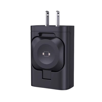 mimax米覓 多功能雙孔充電頭 可充手錶 23W快充 1A1C+隱藏式手錶充電器 三機同充 PD+QC 便攜豆腐頭3