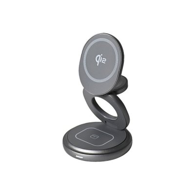 Qi2 15W 三合一 旋轉折疊 無線充電器 MagSafe2