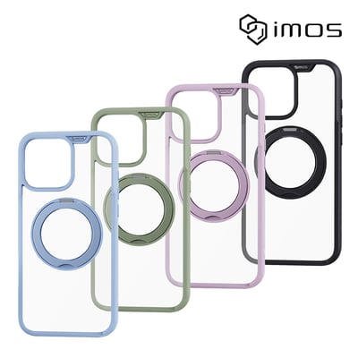 imos iPhone 16 Pro 6.3吋 磁吸支架軍規防震保護殼1
