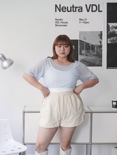 大推✨運動日常｜假兩件細肩帶bra＋透膚短袖6