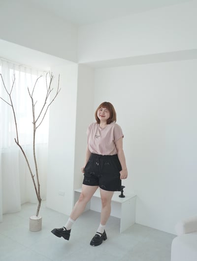 無法抗拒的蝴蝶結腰鬆緊棉寬褲4