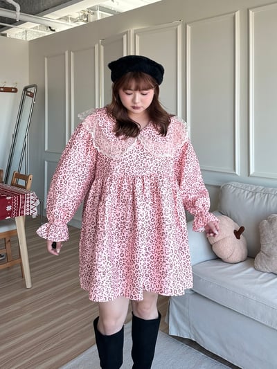 VOL.18｜豹紋大翻領夢幻短洋8