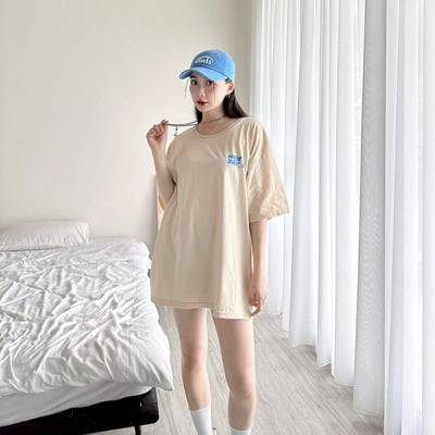 【現貨】NEWDAY吊帶小熊印花短T5