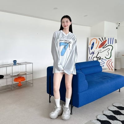 【十月連假特別活動】7號蝴蝶結長袖球衣7