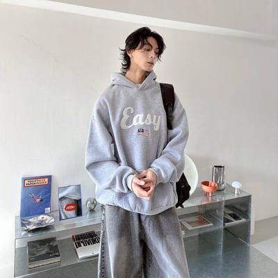 【現貨】Easy美國旗刺繡帽T7