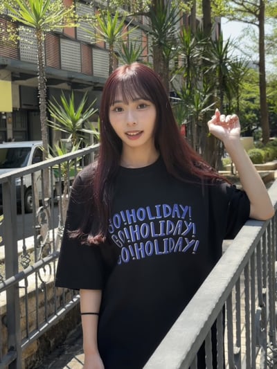 【出遊簡約風現貨】GO!HOLIDAY!短T7