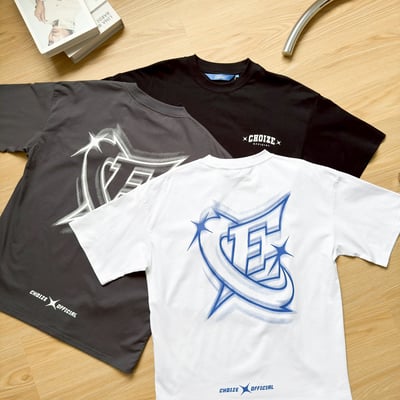 【SORONA® 涼感現貨】CHOIZE視覺錯位印花短T12