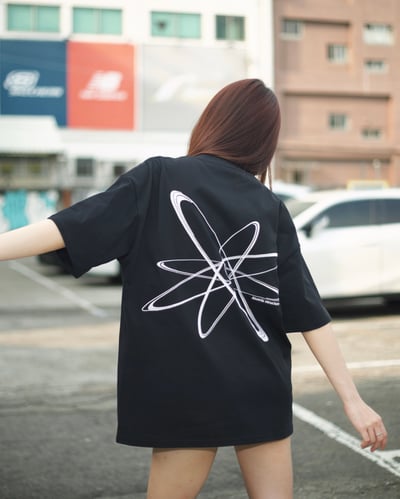 【現貨】concept design刺繡行星圖形短T10