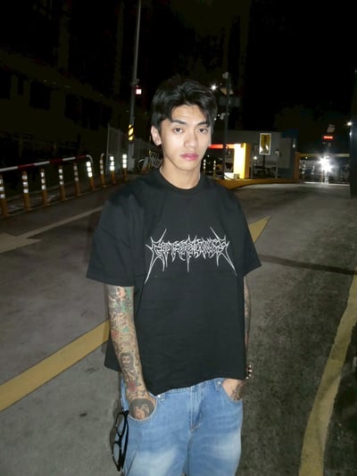 【街頭狠貨】荊棘序章雙沙純棉短寬T4