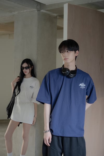 【現貨】Positive潮流帽子熊印花短T10