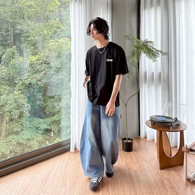 【現貨】cranky狗狗與熊熊插畫感短T11